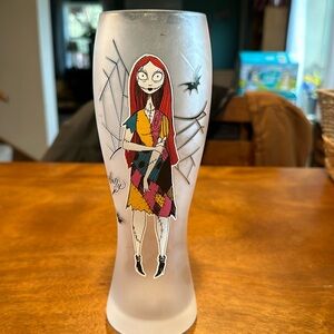 The nightmare before Christmas frosted sally glass